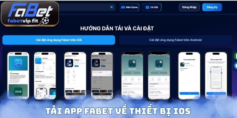 Tải app Fabet về thiết bị iOS
